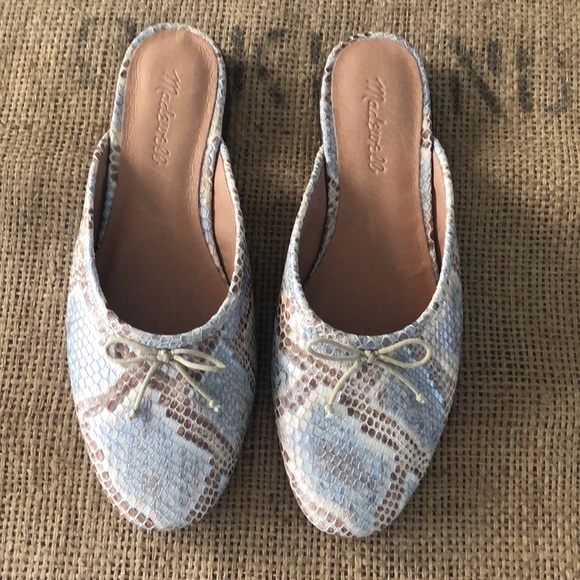 madewell the adelle ballet mule